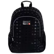 CONNECT Ranac dacki anatomski 3zipa Black Gamer 52172