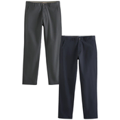 Next Chino hlače modra/siva