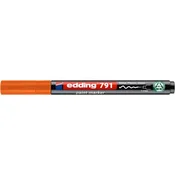 Lak marker, 1-2 mm, PCR, EDDING 791, oranžen
