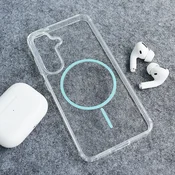 Maska za Samsung S25/ S931B Mag Case Clear Slim plava