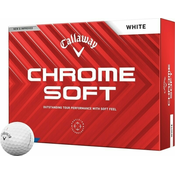 Callaway Chrome Soft 2024 White Golf loptice Basic