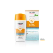 Eucerin Hydro Protect tinted fluid za zaštitu lica od sunca SPF 50+, svijetla nijansa