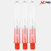 Trupi za pikado puščice XQMax/Shafts/Red-Transparent