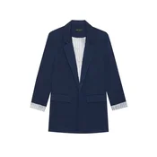 Anna Field Blazer temno modra