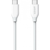 Anker kabl USB Type C/Type C 0,9m bela