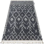 Rugsx Preproga BERBER TANGER B5940 siva/bela 180x270 cm Siva