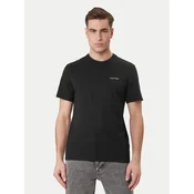 Calvin Klein Majica  črna / bela
