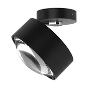 Top Light Reflektor Puk Maxx Move G9, prozorna leča, mat črna - Dnevna soba/jedilnica - Dizajn - črna mat, krom, prozorna - Kovina