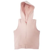 Prsluk za bebe sa kapuljacom, Roze
