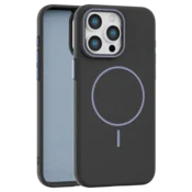 Leather Grip MagSafe maska za iPhone 15 Pro - Crna
