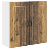 Vidaxl Omarica na steni PORTO Star les 80 x 31 x 80 cm Konstruiran les