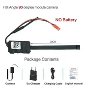 KJB Mini WiFi kamera za videonadzor z zaznavanjem gibanja standardni objektiv brez baterije/kamera brez kartice