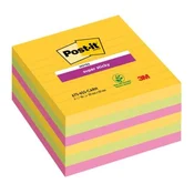 Samolepilni listek Post-it Super Sticky CARNIVAL, velikost 101 x 101 mm, 6 listkov po 90 listkov