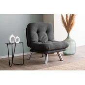 Atelier del Sofa Fotelja Misa 110x70cm Tamnosiva