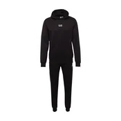EA7 Emporio Armani Trenirka za tek  črna / bela