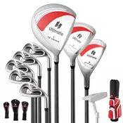 Northix Ženski set golf palica za dešnjake s driverom 460 ccm i torbom