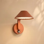 Lindby LED-stenna svetilka za zunanjo uporabo Capelo, v barvi gline, premer 20 - Sodobni - barve glin - Aluminij