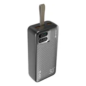 Tracer Tracer Blaze Power Bank 30000 mAh Black - Brzo punjenje 65W, Quick Charge 3.0