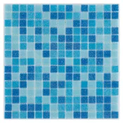 Mozaik May Glass Mosaic Blu, mat, na mrežici
