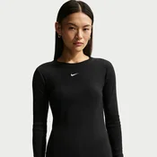 Nike Womens Tight Long-Sleeve Ribbed T-Shirt