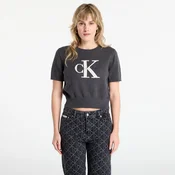 Pulover Calvin Klein Jeans Chunky Cotton Graphic Sweater Grey XXS