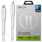 shumee Energea Nyloflex USB-C - LightningC94 MFI kabel 1,5 m bel