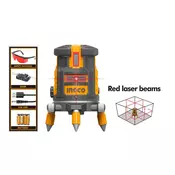 LASER LINIJSKI SAMONIVELACIONI CRVENI ZRACI INGCO