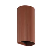 FARO 40545 - Zidno svetlo SOLE 2xGU10/8W/230V ciglasto rebrasto okruglo