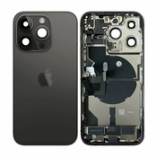 Apple iPhone 14 Pro - zadnje ohišje z majhnimi deli (Space Black)