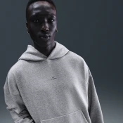 Mikina Nike Standard Issue Mens Therma-FIT Brushed Basketball Pullover Hoodie Dk Grey Heather/ Black M