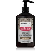 Arganicare Collagen Nourishing Leave-In Conditioner balzam brez spiranja za krhke lase 400 ml
