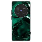 Silikonski črni ovitek za Vivo X200 Pro - Dark emerald