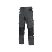 CXS Hlače CXS STRETCH, moške, temno sivo-črne