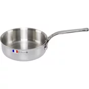de Buyer RAVNO OBDELANI NERJAVNI JEKLO SAUTE-PAN AFFINITYO 20CM, RAVNO OBDELANI NERJAVNI JEKLO SAUTE-PAN AFFINITYO 20CM