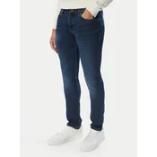 Bugatti Jeans hlače 3108D-26671F Mornarsko modra Slim Fit