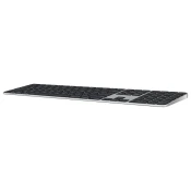 Apple Magic Keyboard (2024) w Touch ID and Numeric Keypad - Croatian - Black Keys