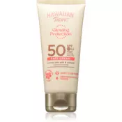 Hawaiian Tropic Krema za sončenje za obraz SPF 50 Glowing Protection (Face Cream) 50 ml