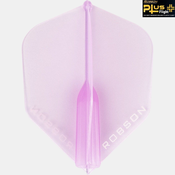 Pikado peresa ROBSON Plus Dart Flight/Shape Crystal Clear Pink