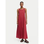 Max Mara Beachwear Vsakodnevna obleka 2616221039650 Rdeča Regular Fit