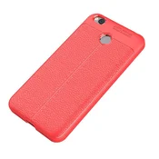 iPaky Usnjen ovitek iPhone 11 za Redmi 4X rdeč