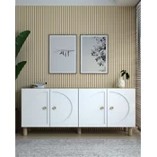 HANAH HOME Komoda Inci KB150 Bohem Sapphire Oak White