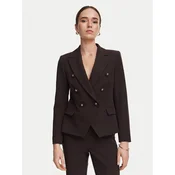 Rinascimento Suknjič CFC0131080003 Temno rjava Regular Fit