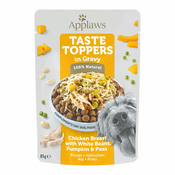 Varčno pakiranje Applaws Taste Toppers v omaki 24x85 g - Bela riba, losos, stročji fižol & leča