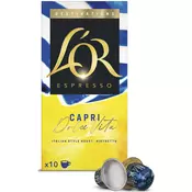 LOR Espresso Capri aluminijaste kapsule za Nespresso 10 kosov