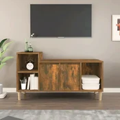 vidaXL vidaXL TV omarica dimljeni hrast 100x35x55 cm inženirski les, (20730906)