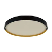 Ideus Hermetična stropna svetilka 16W LED 4000K 1950lm okrogla črna FARNA 04155