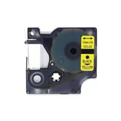 Dymo D1 traka za pisač etiketa 12 mm x 7 m crna/žuta NDY0720580