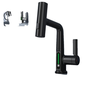 OEM Kuhinjski pipa, digitalni prikaz temperature, izvlečna zasnova -Matte Black, (5000140054)