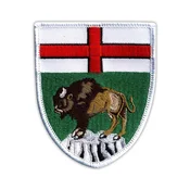 shumee Našitek grba Manitobe - magnetna podlaga - vezen našitek/značka/emblem