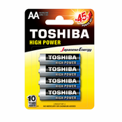 Toshiba alkalne baterije LR06 AA 4/1